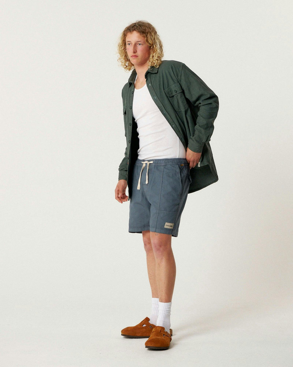 All Day Canvas Short - Blue