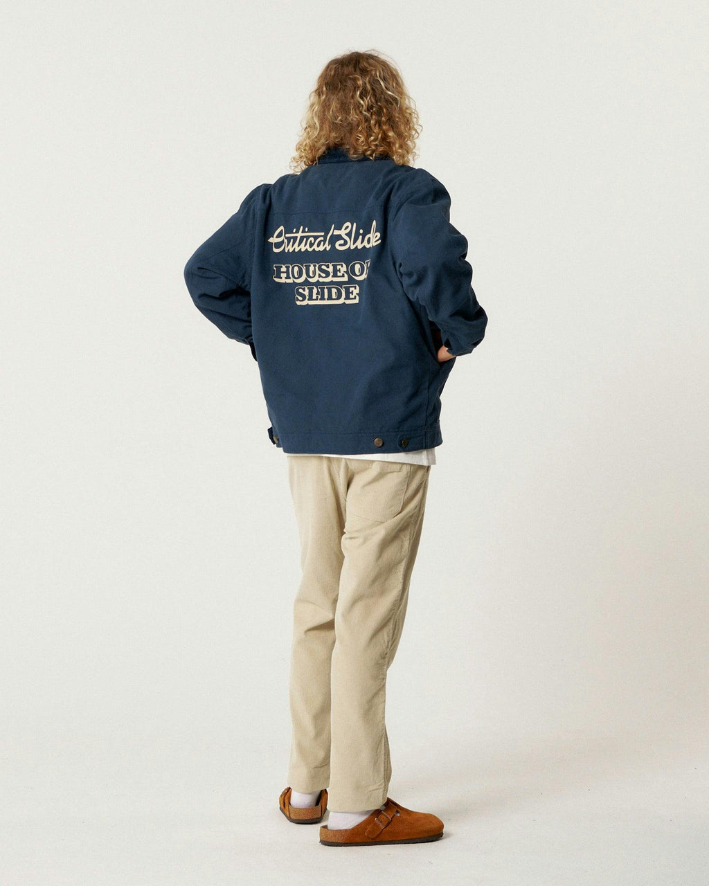 Resin Jacket - Worker Blue