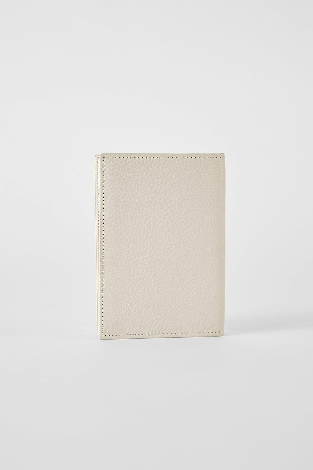 Leather Passport Holder | White