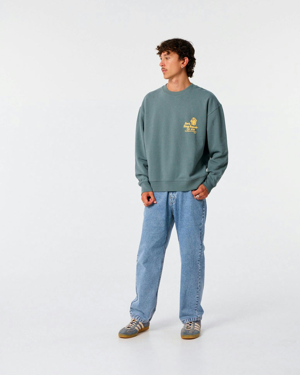 Ding Repairs Crew - Dusty Green