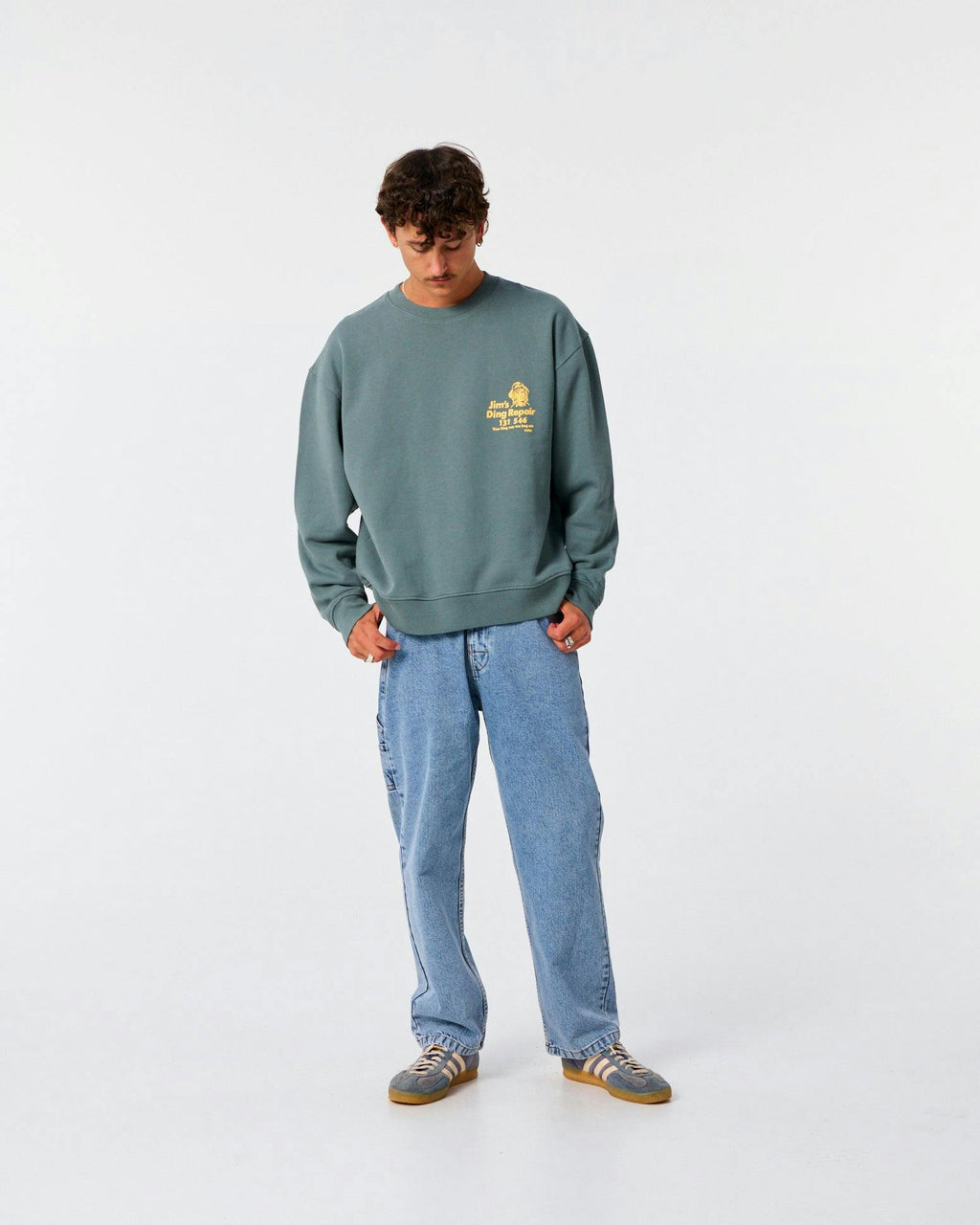 Ding Repairs Crew - Dusty Green
