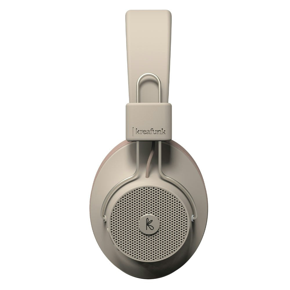 Kreafunk Abeat Qi Bluetooth Headphones W/ Anc - Ivory Sand
