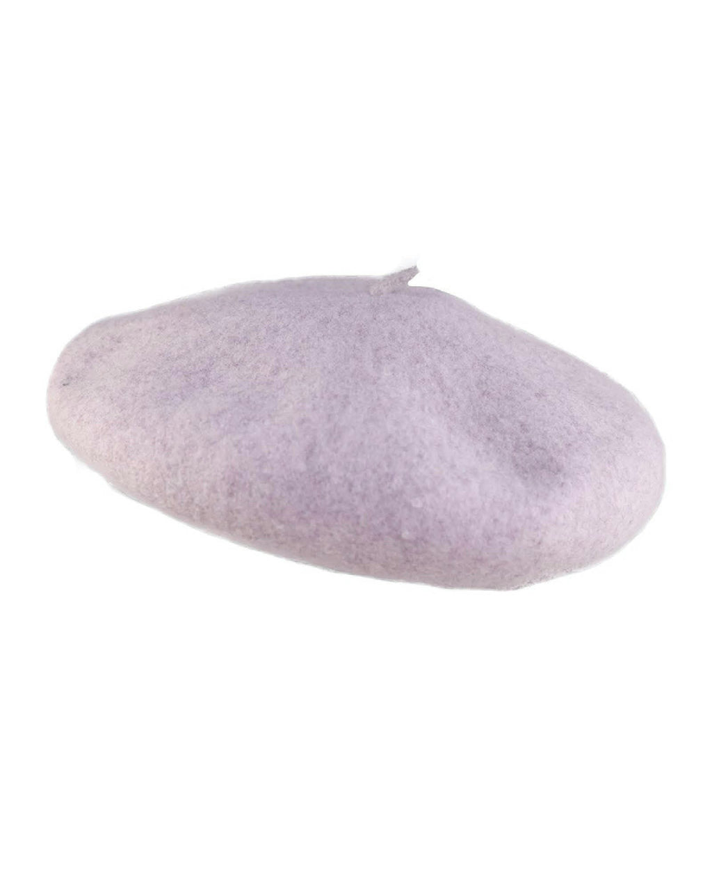 The Belle Beret – Lilac Cream Wool