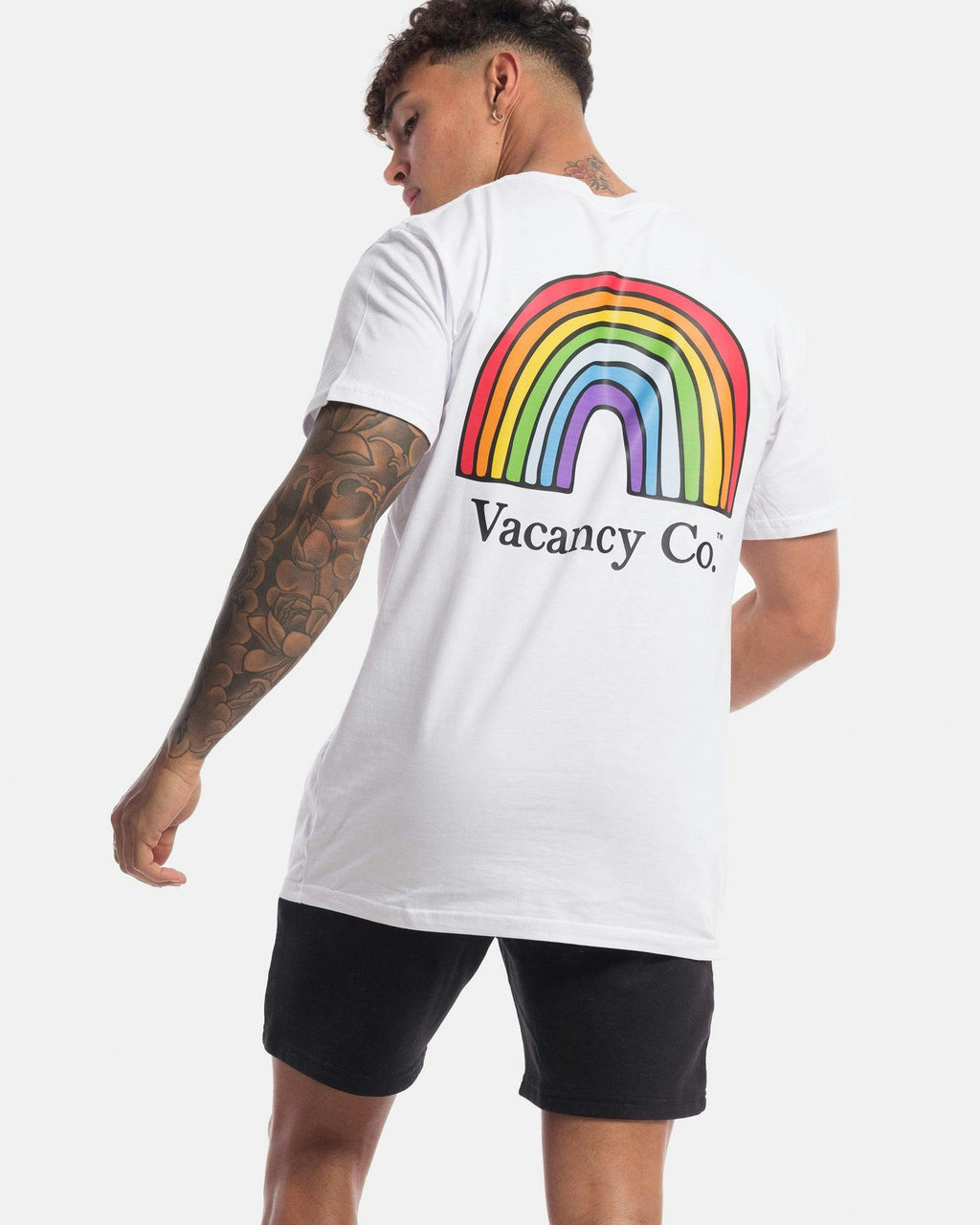 Hand-drawn Rainbow Tee