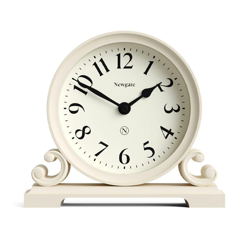 Newgate Divisadero Mantel Clock-Vanilla Cream