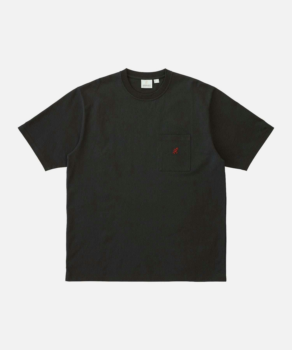 Gramicci One Point Pocket Tee in Vintage Black