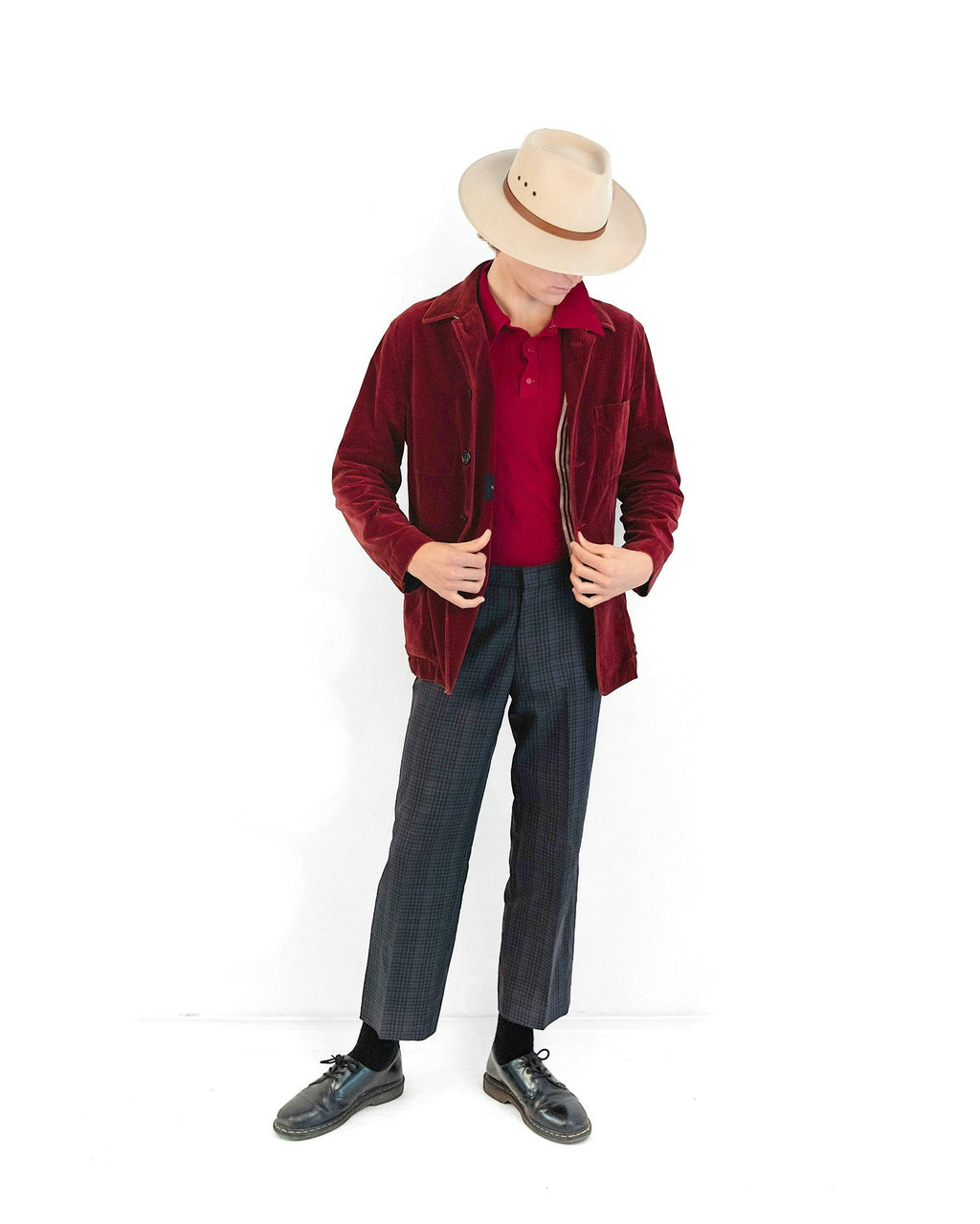 The Drift – Feathered Felt Hat