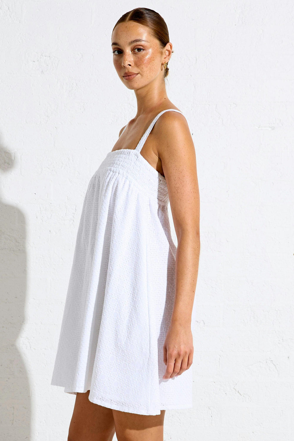 MAGNOLIA COTTON MINI DRESS