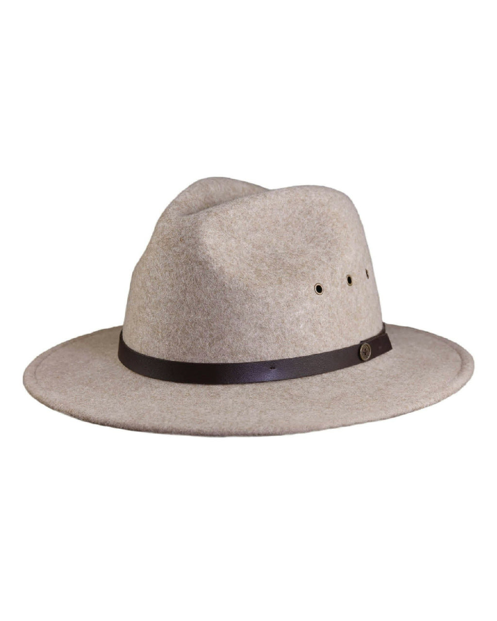 The RataTat Crushable Felt Hat – Fawn | Soft Packable Wool Hat