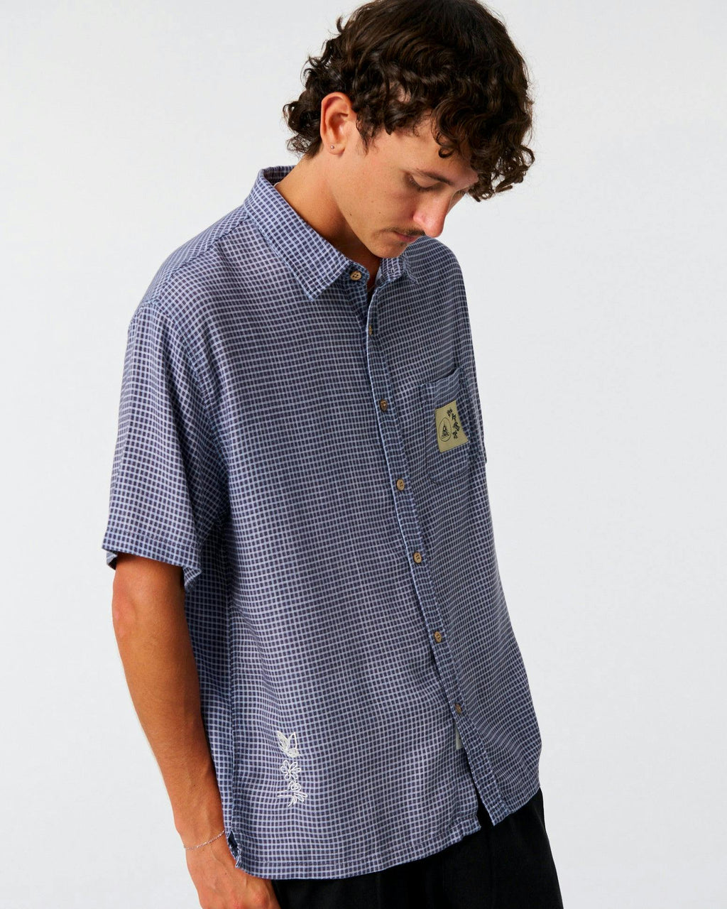 Wingnut Short Sleeve Shirt - Worker Blue