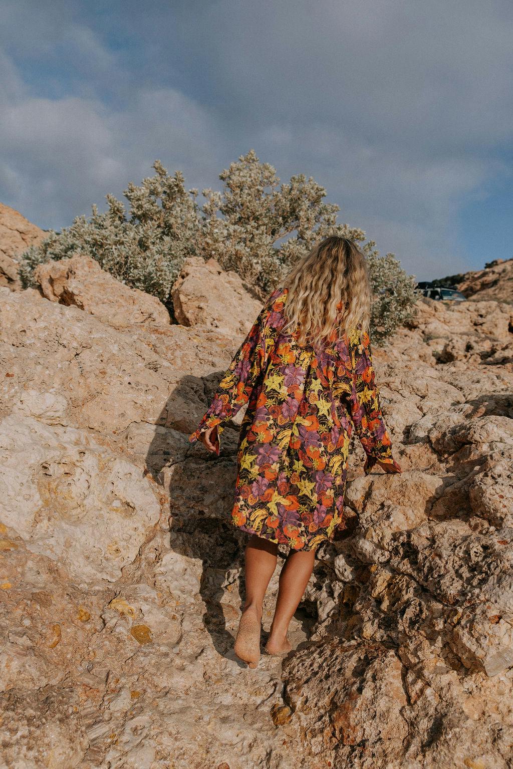 Oversized Shirt in Fruity