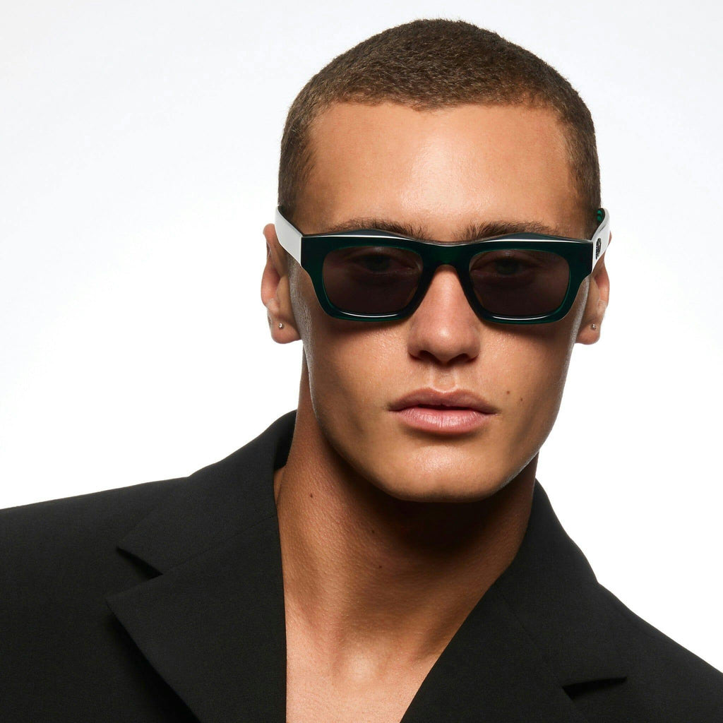 FOLSOM Deep Teal Green | Green Polarised Bio Lens