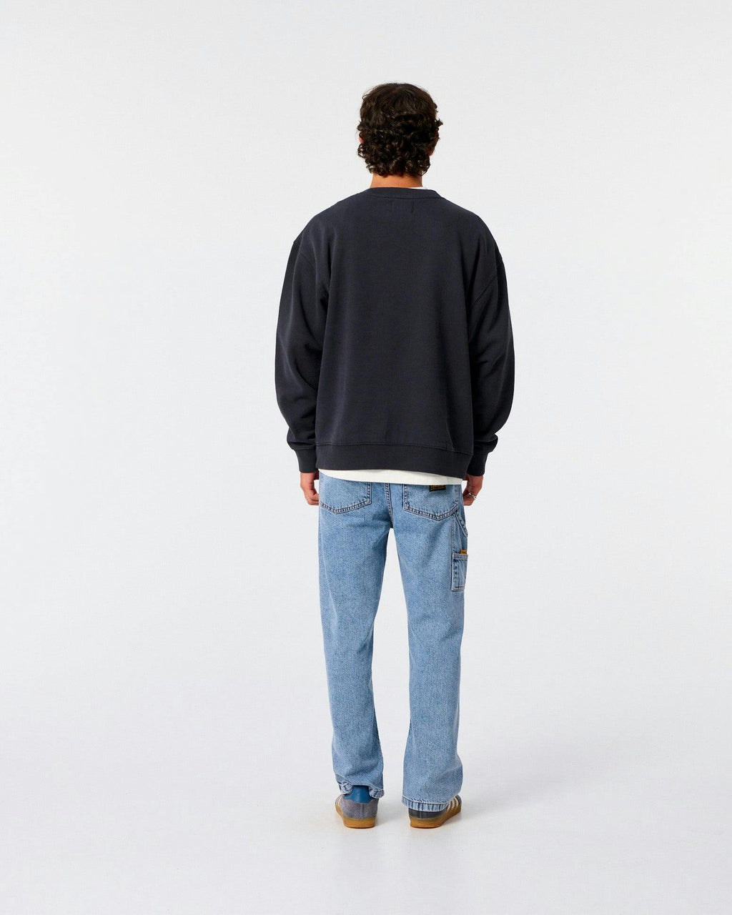 Sun Cured Diamond Crew - Vintage Black