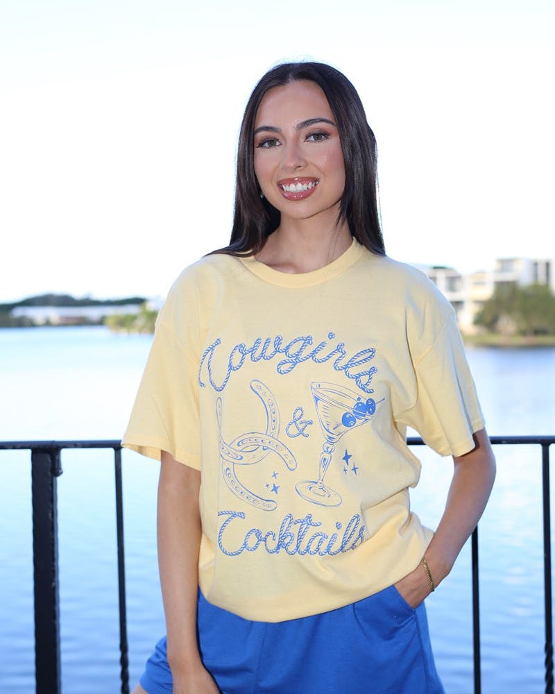 Cowgirls & Cocktails Tee