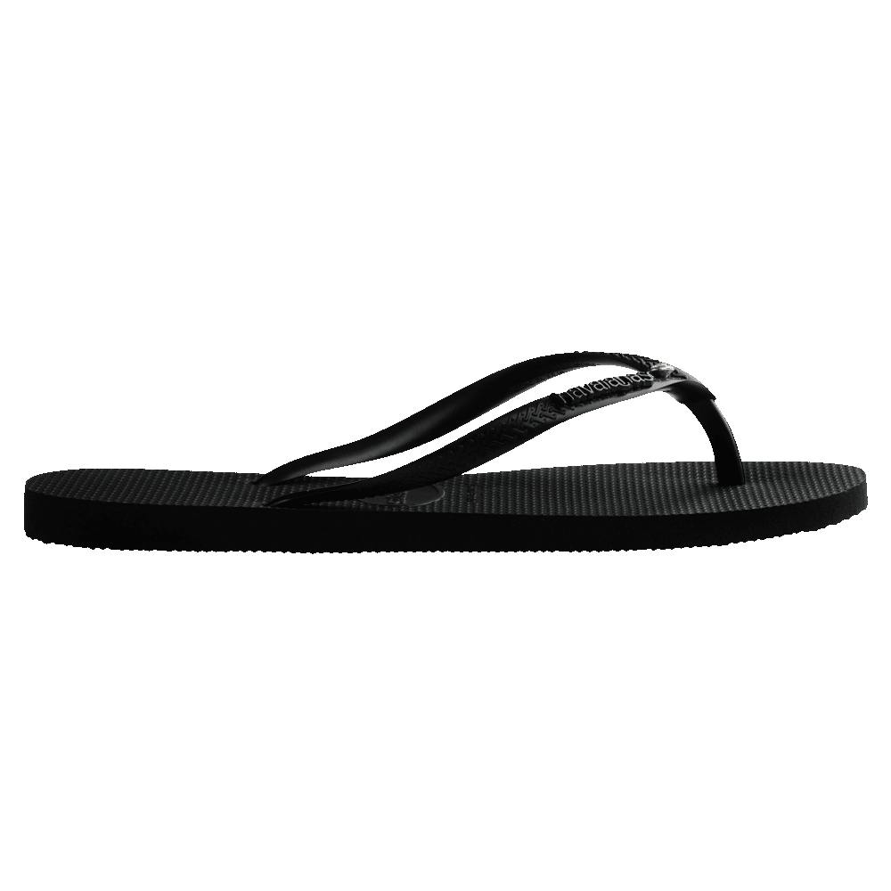 Slim Metal Logo Crystal Thongs