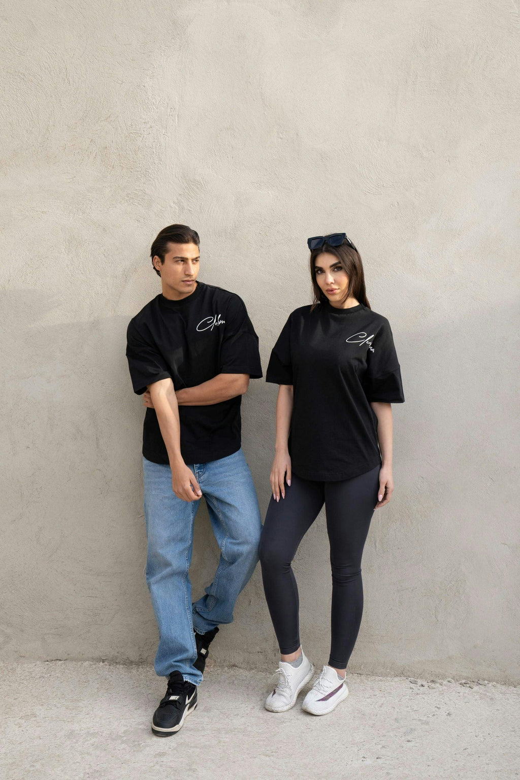 Mens Clubman 'Precision Line' T- Shirt Black