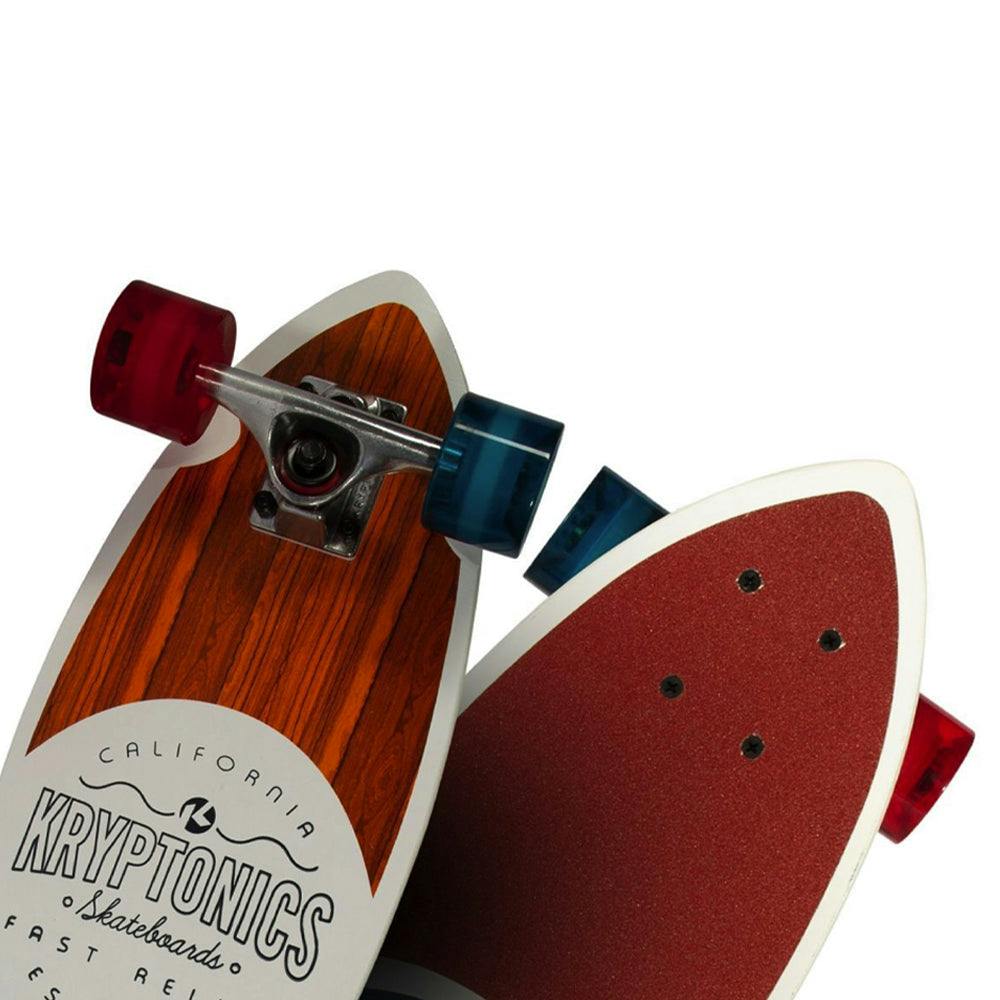 Bravo Sports Kryptonics KR23 Min Fat Cruiser Skateboard - Liberty Blue