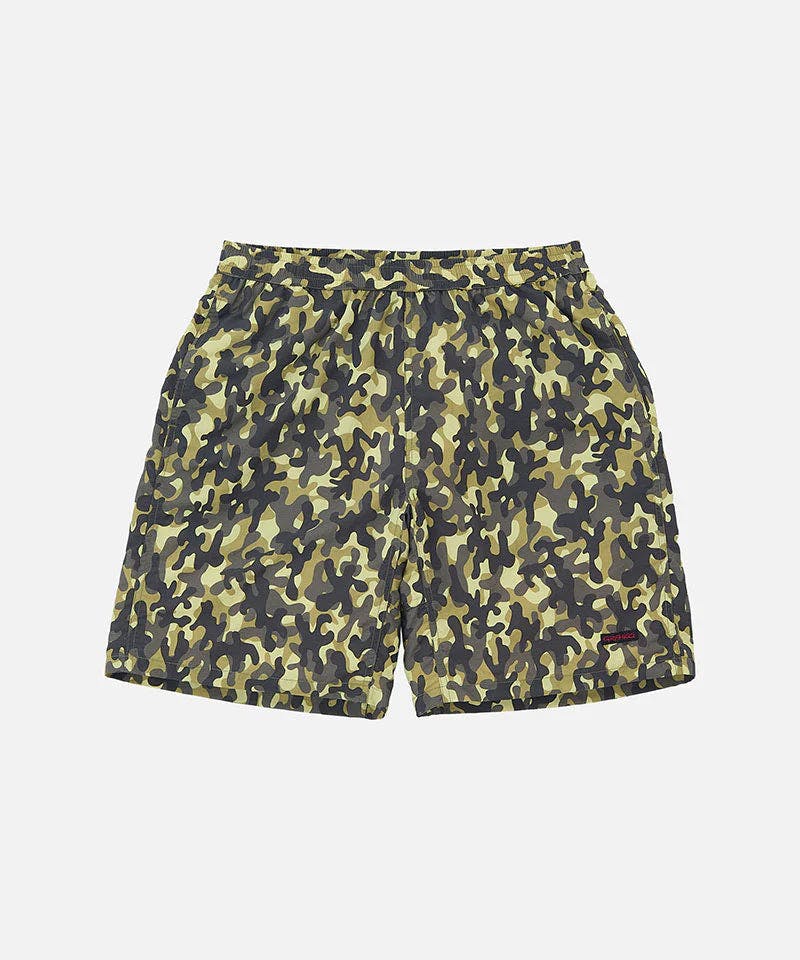 Gramicci Nylon Reef Short in Olive Camo