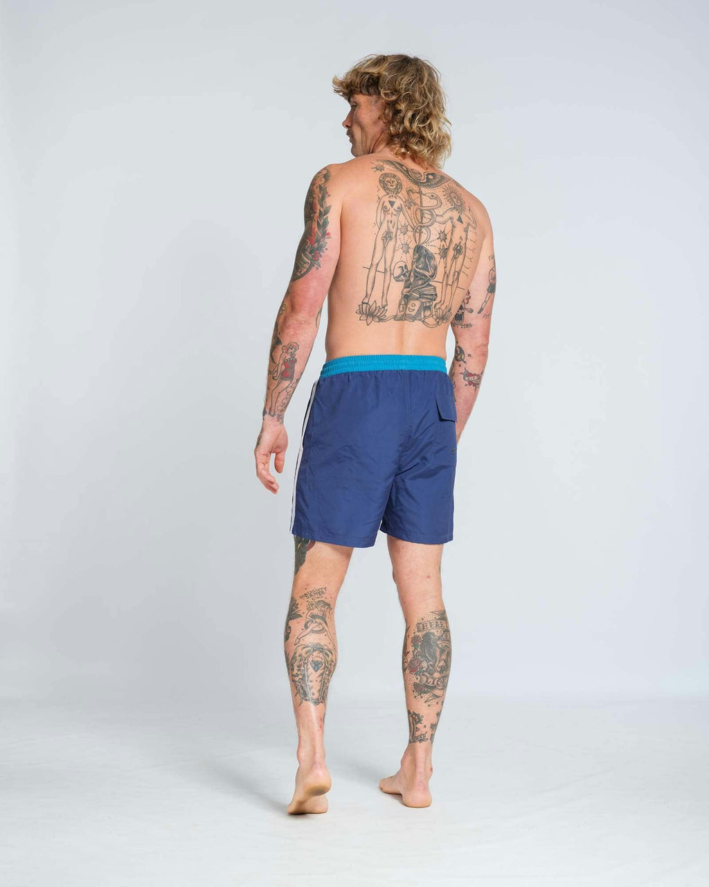 Side Stripe Swim Short