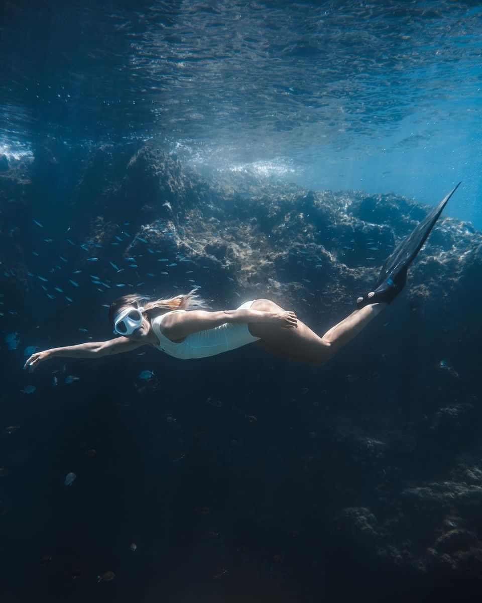 One Piece Swimsuit Full Coverage - Aquamarine