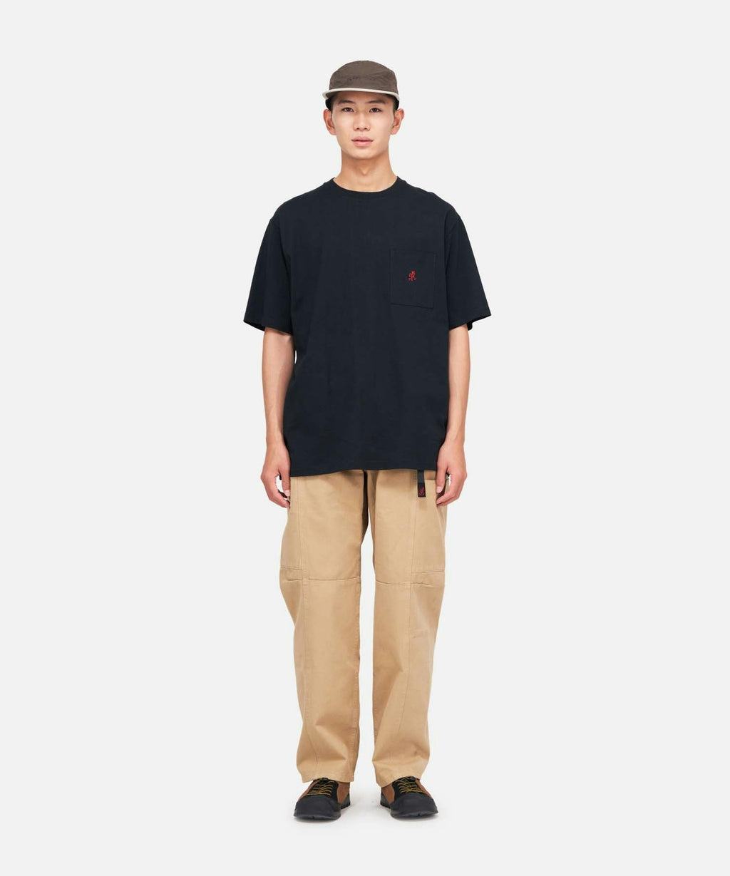Gramicci One Point Pocket Tee in Vintage Black