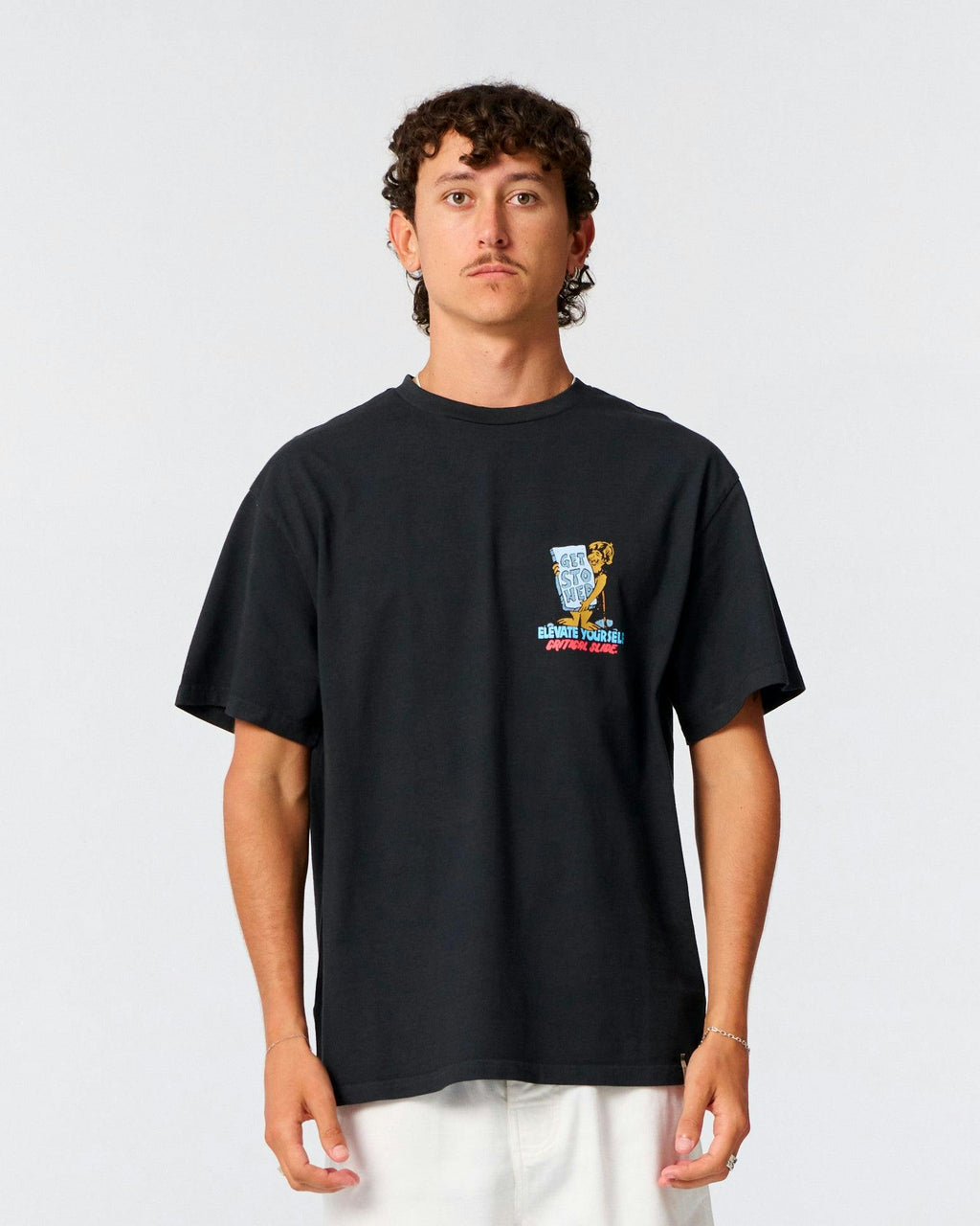 Levitate Tee - Vintage Black