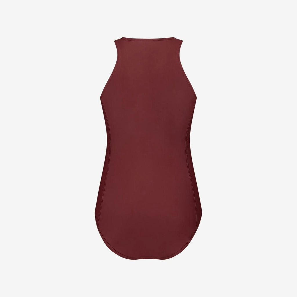 Yemaya One Piece Swimsuit Full Coverage ― Red