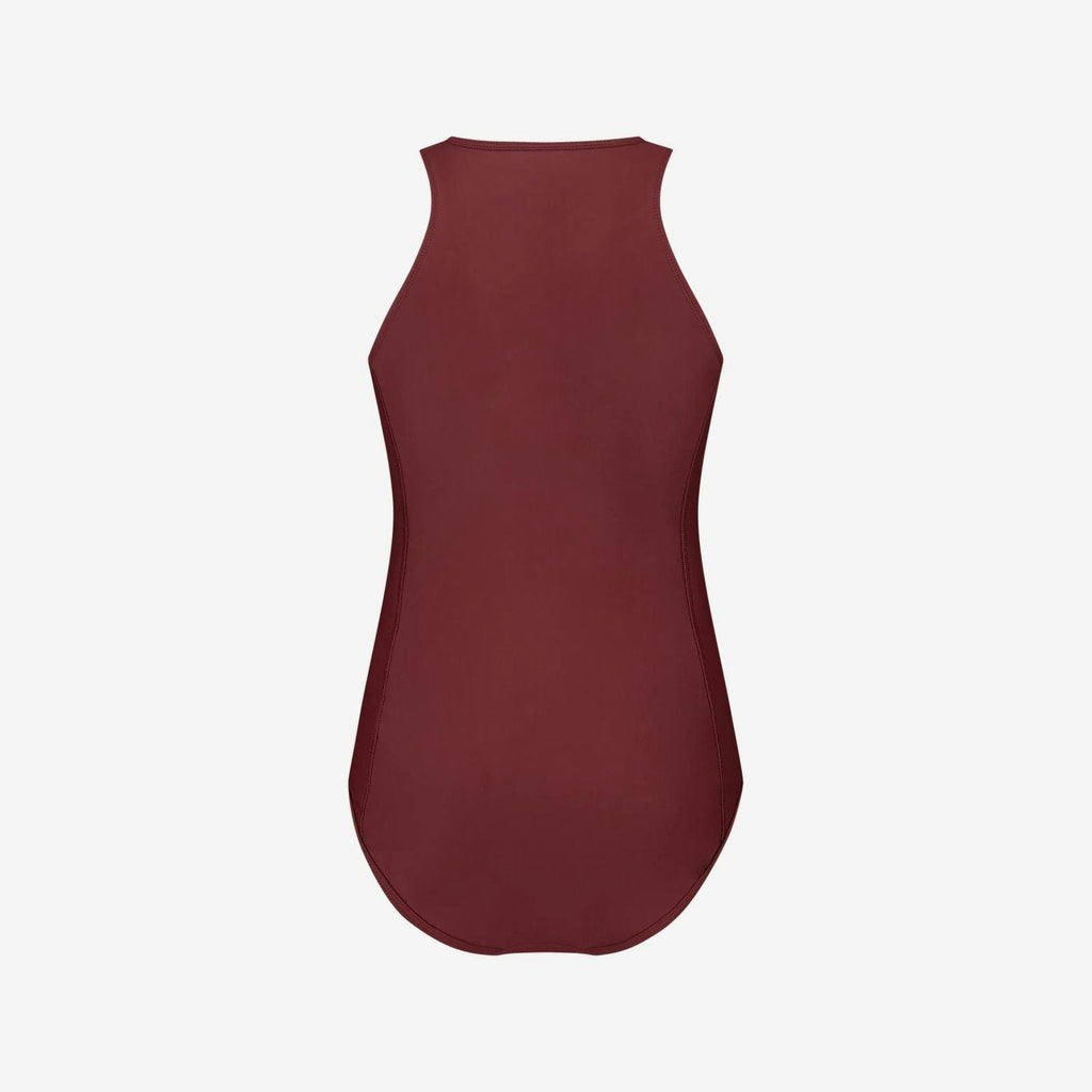 Yemaya One Piece Swimsuit Full Coverage ― Red