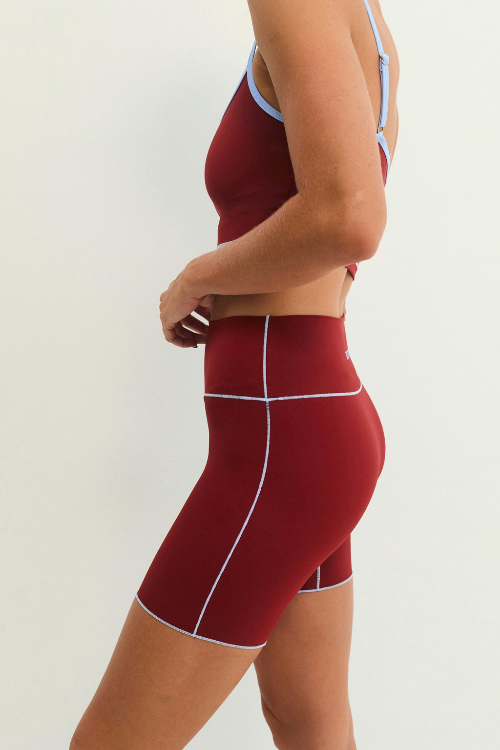 Bike Shorts- Merlot