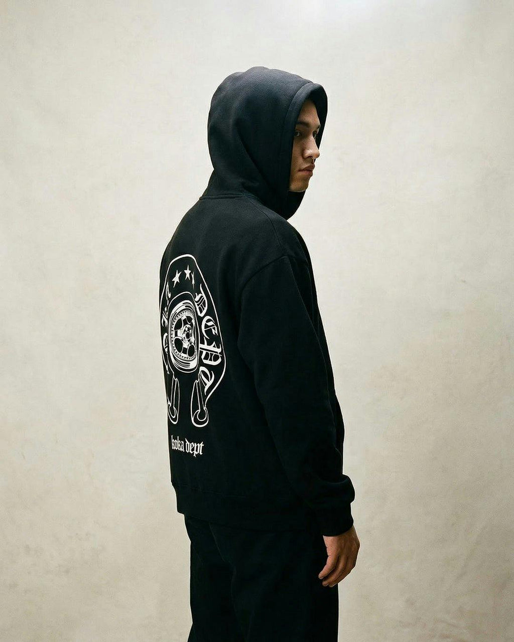 Chrome Wheel Hoodie //