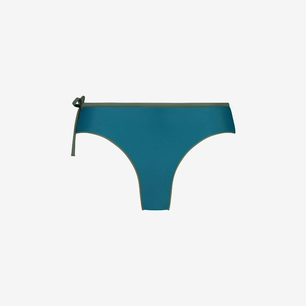 Drawstring Bottom Reversible ― Green-Teal