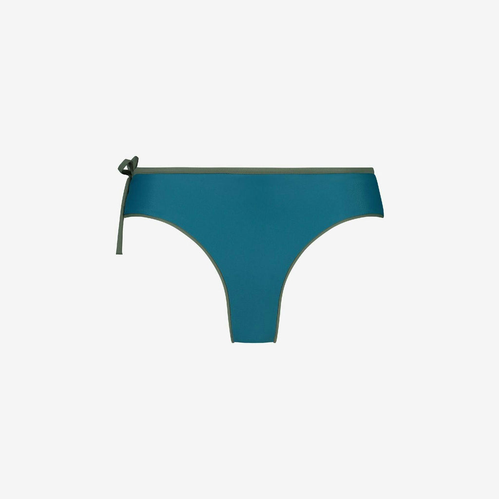 Drawstring Bottom Reversible ― Green-Teal