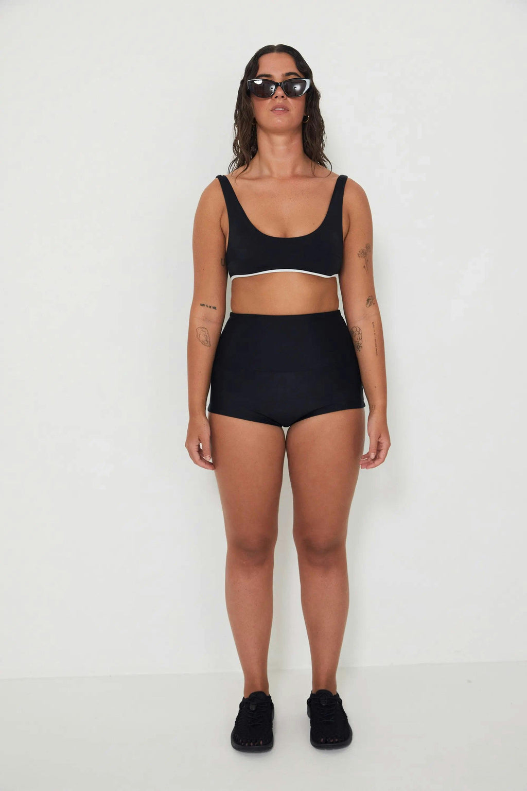 Bralette Bikini Top - Black