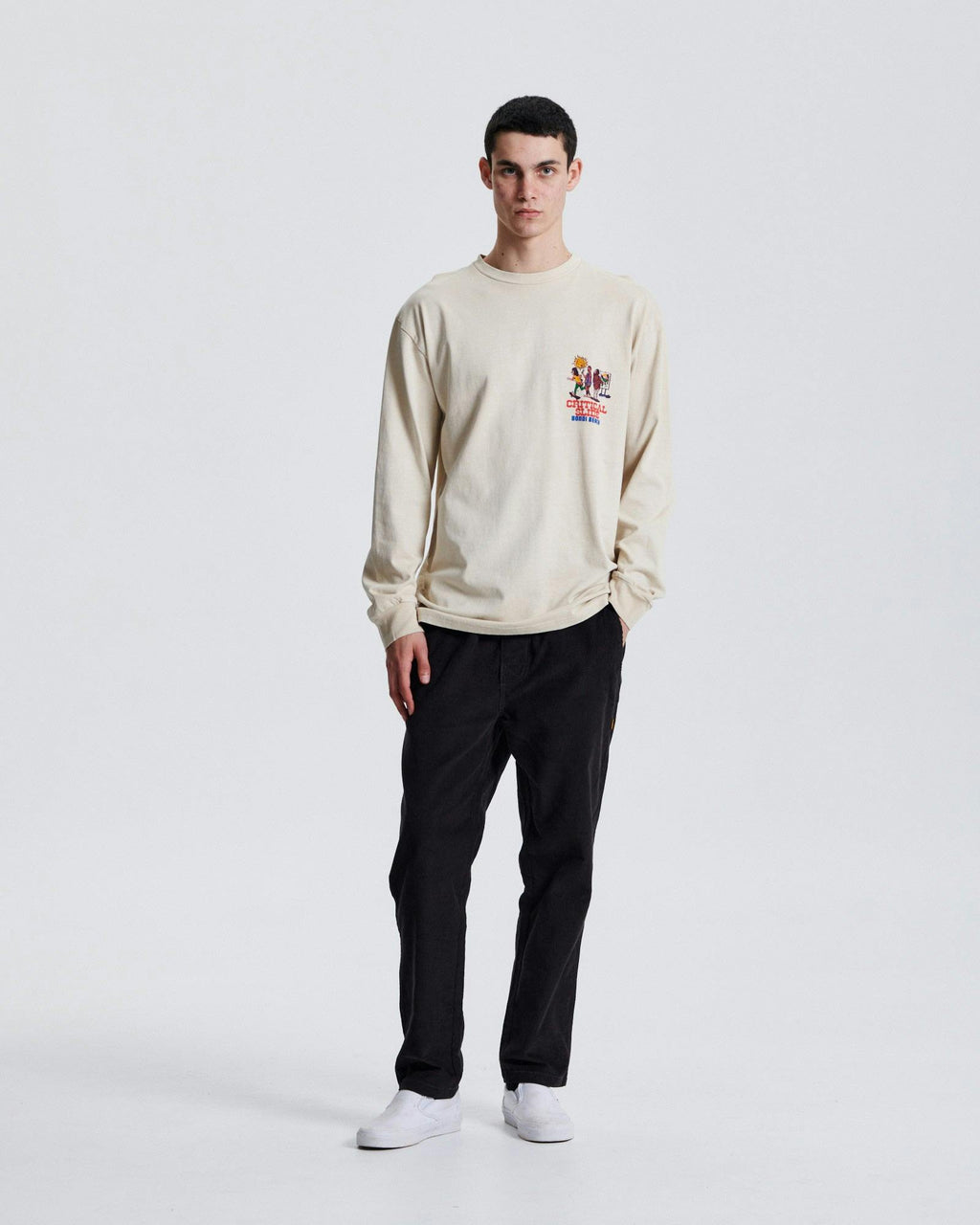 Pavilion Longsleeve Tee - Bone