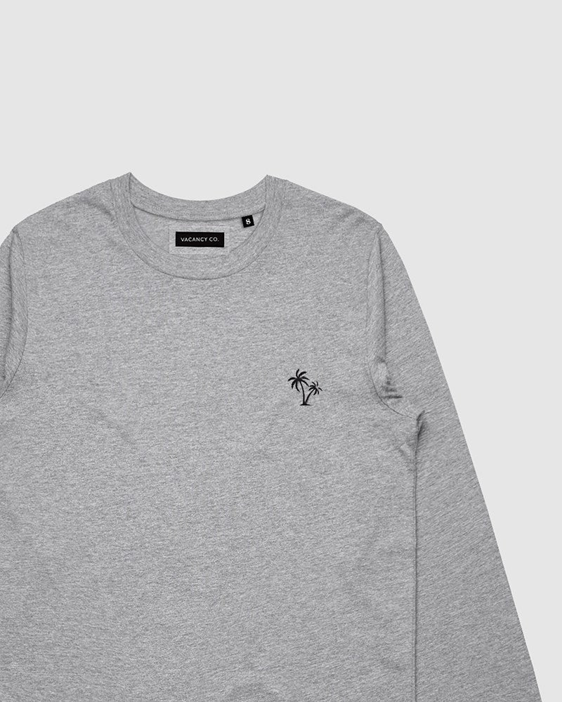 Palm Embroidery Long Sleeve - Youth