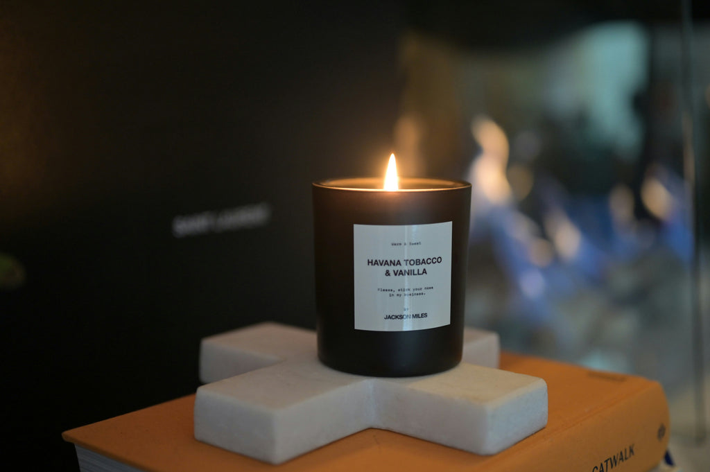 Jackson Miles Havana Tobacco and Vanilla 300ml Soy Wax Candle