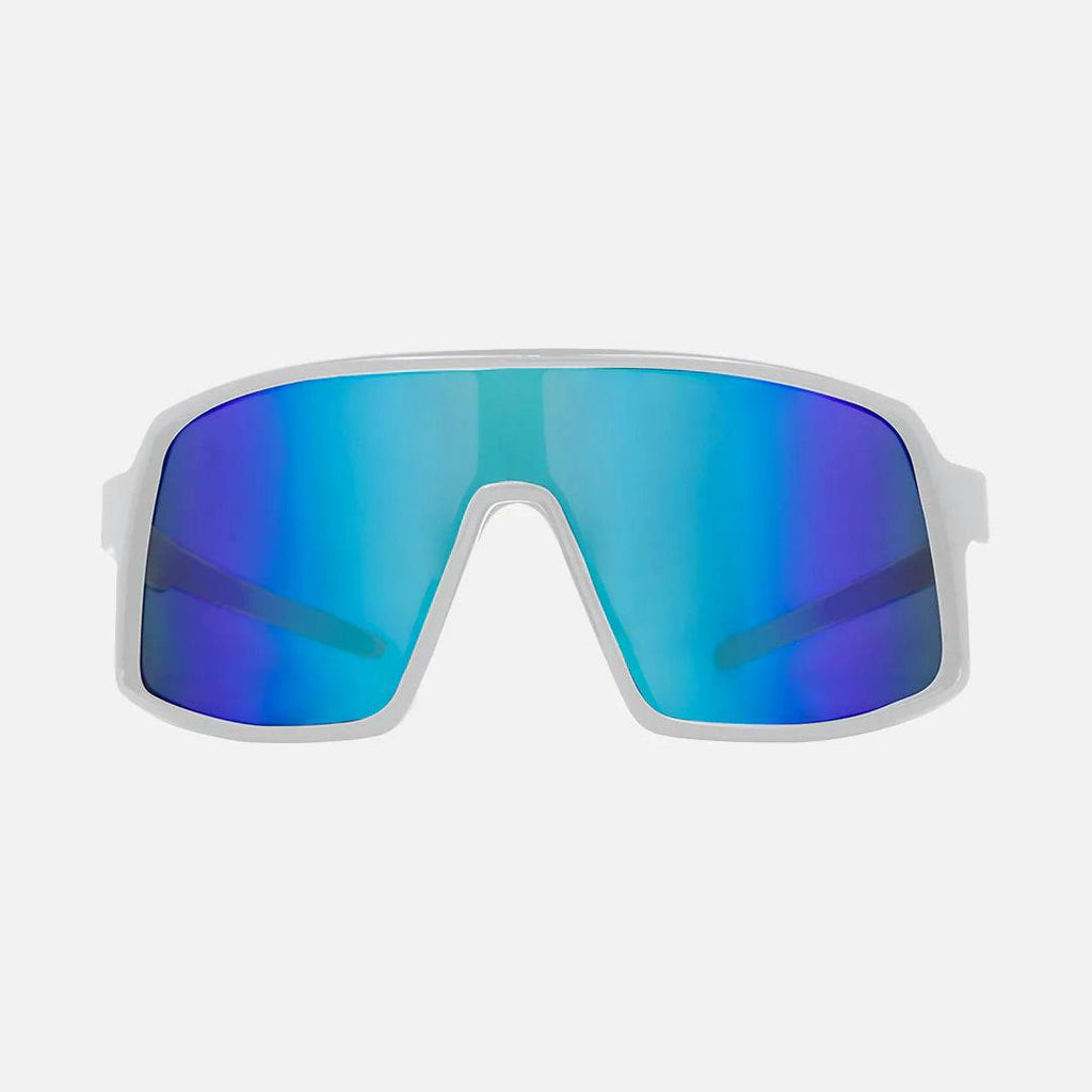 Sierra HD - Gloss White Frame, Rose Lens with Blue Iridium