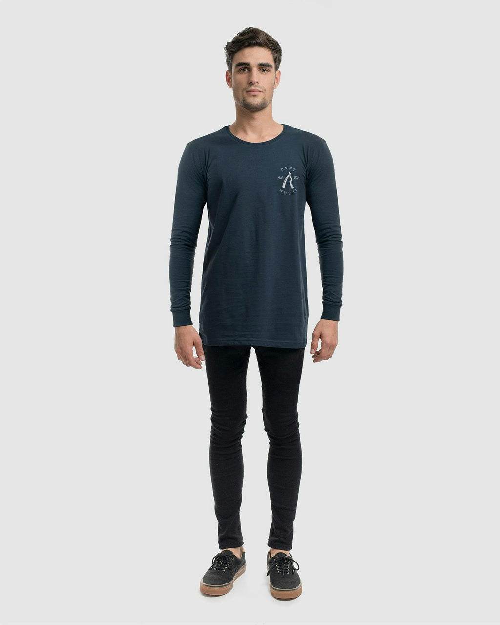 Rough Cuts Long Sleeve Tee