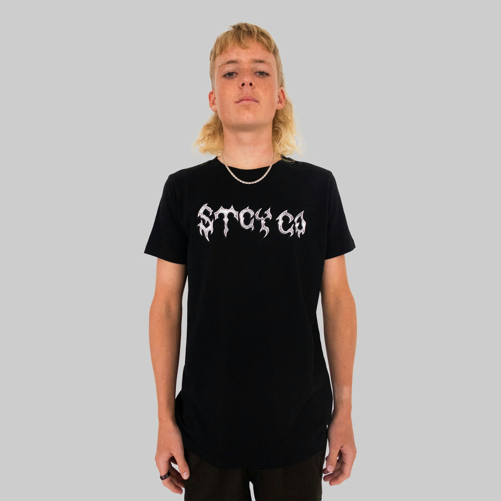 BOYS KRYPTIC TEE / BLACK