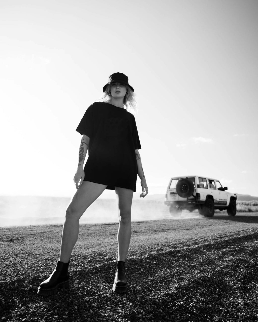 FBS x Reality – Recycled Bucket Hat Black | Adjustable Fit