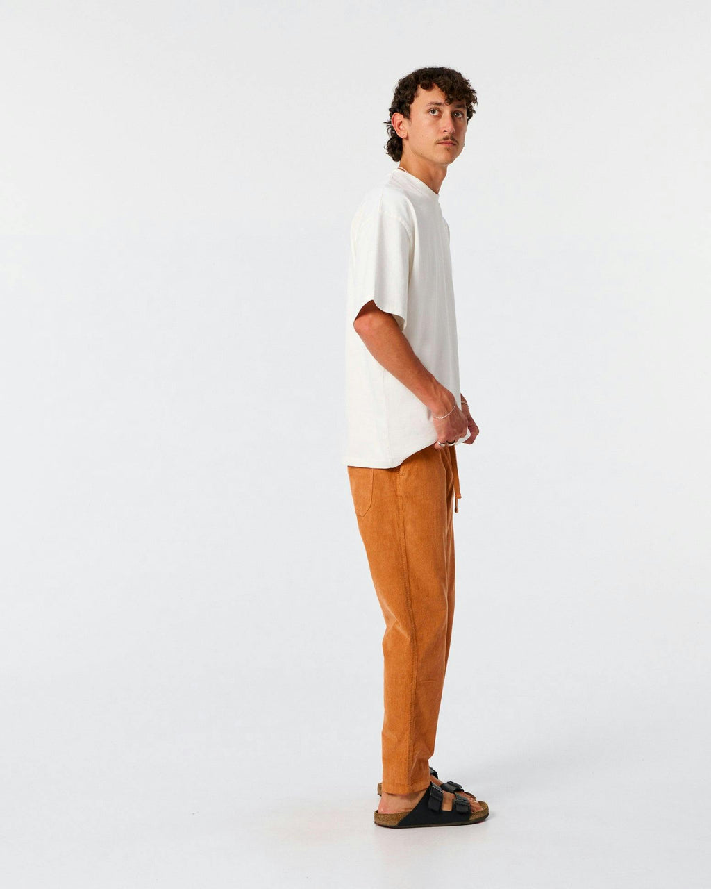 All Day Cord Pant - Terracotta