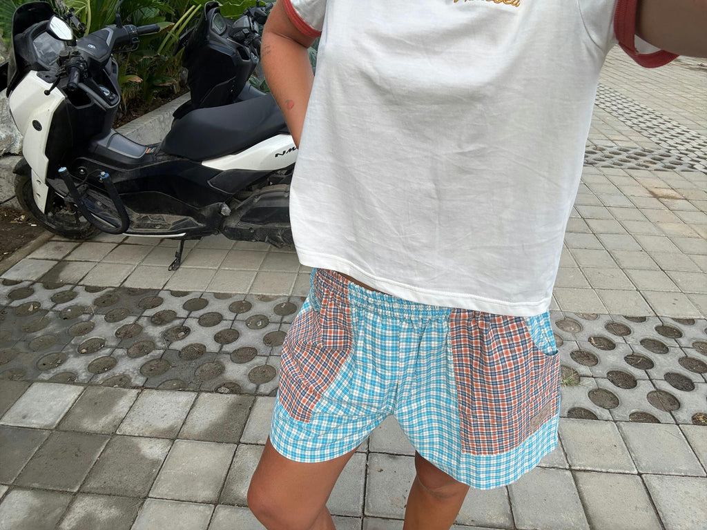 Play Shorts in Plaid