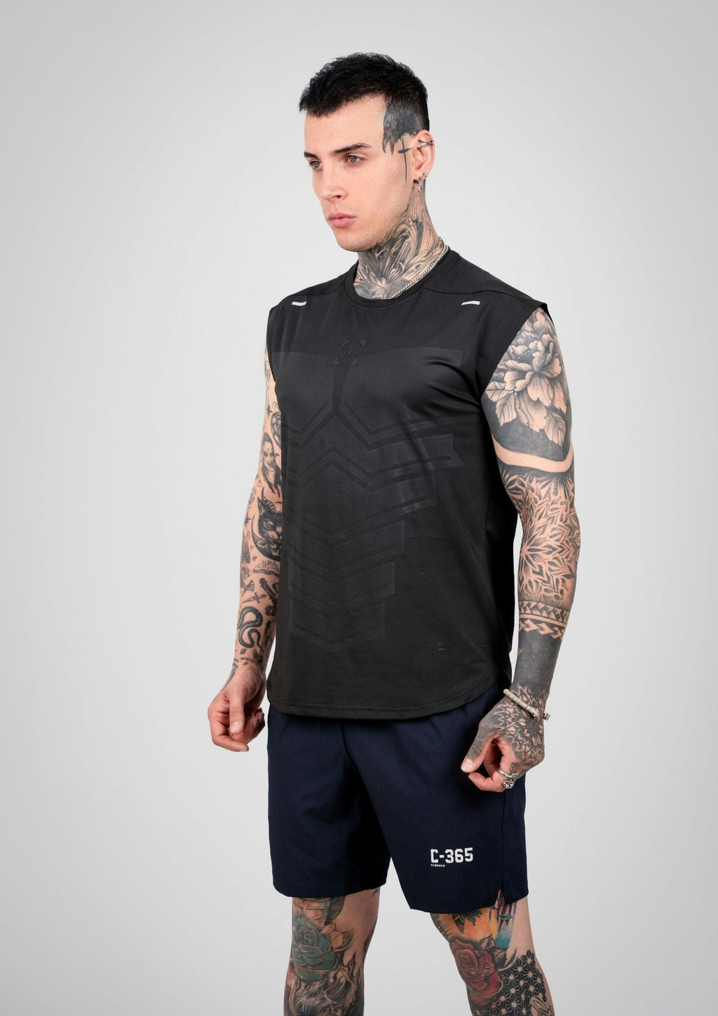 C-365 Flex Singlet (Model 323129) - Black