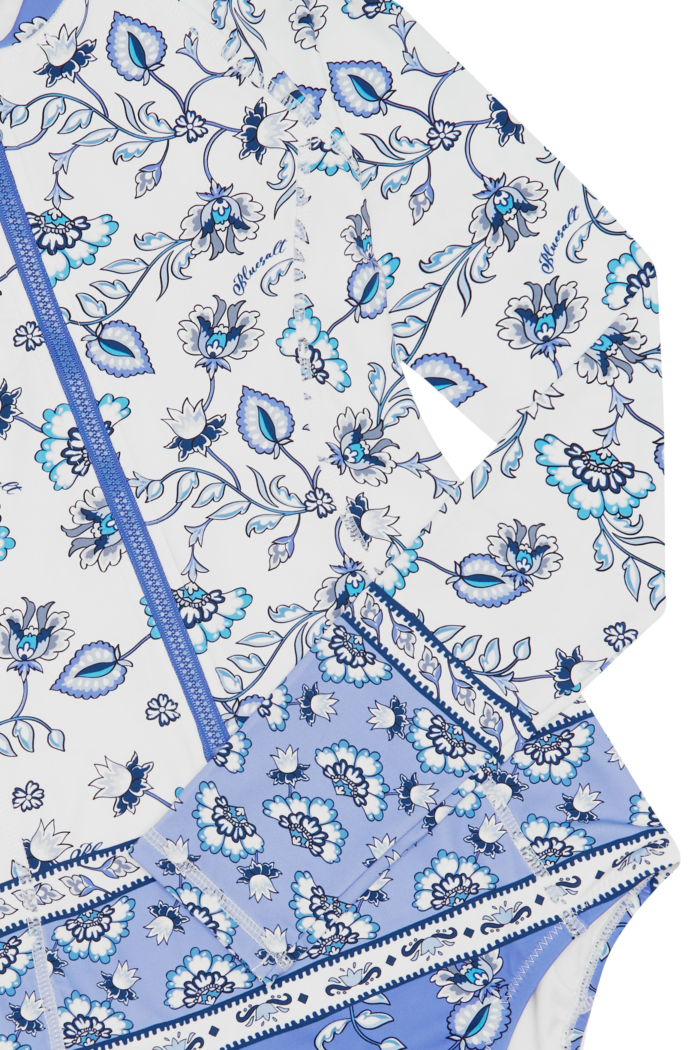 Boho Print One Piece Surf Swimsuit