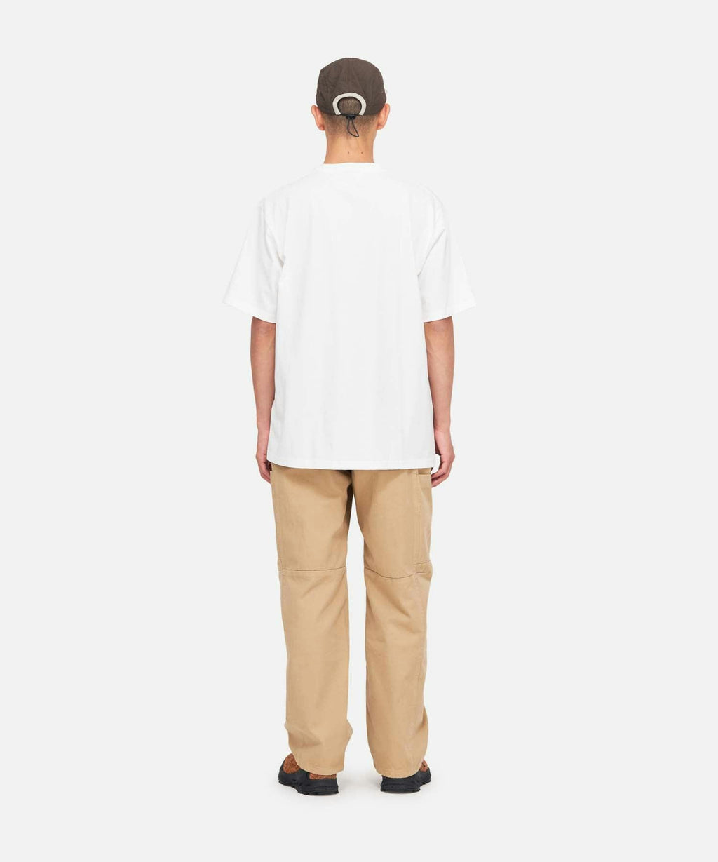 Gramicci One Point Pocket Tee in White