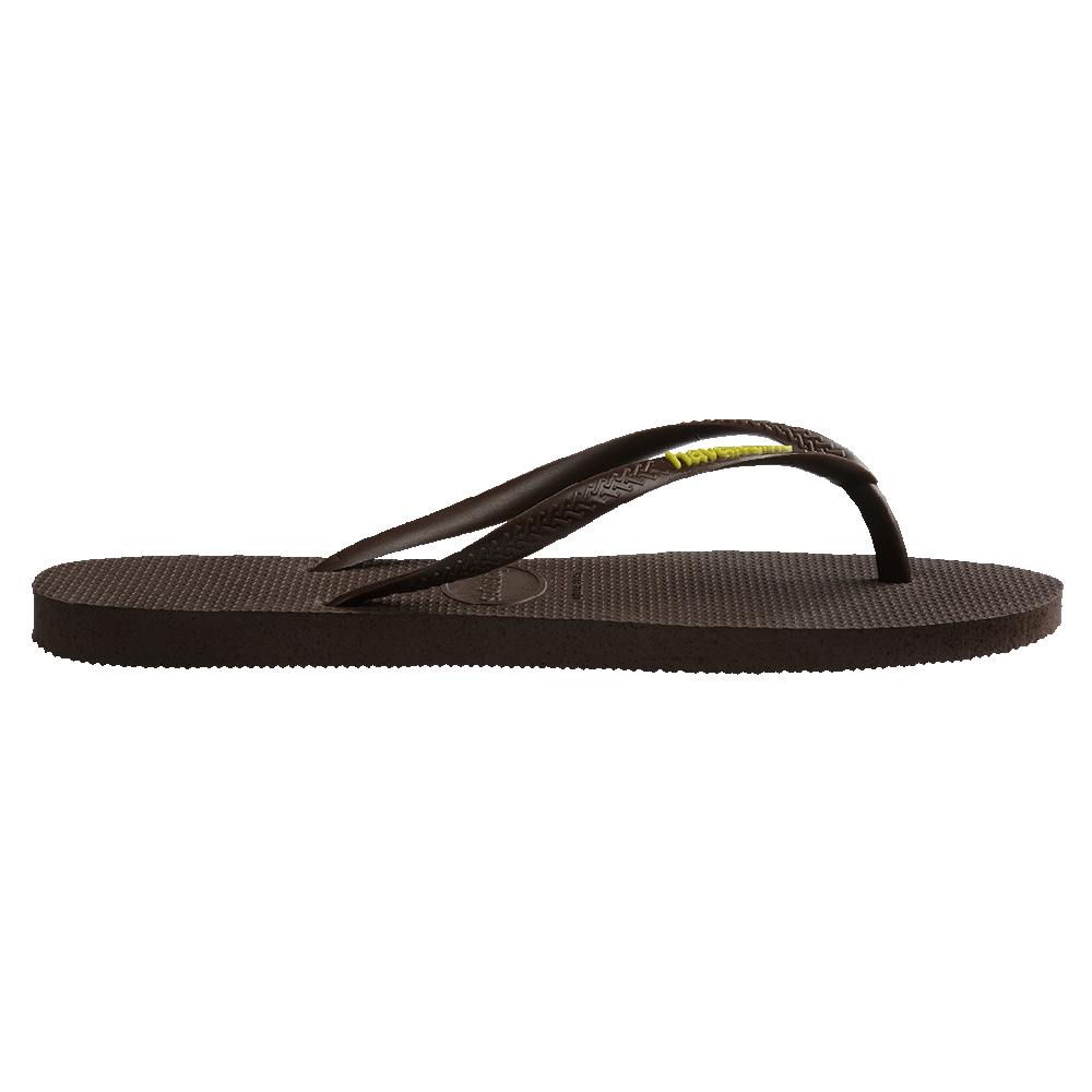 Slim Rubber Logo Thongs