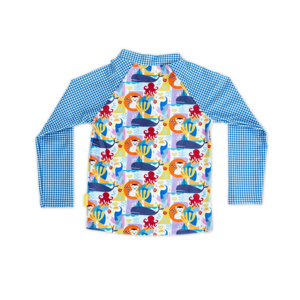 Tyoub Kids’ Long Sleeve Rash Guard Animal Spirit