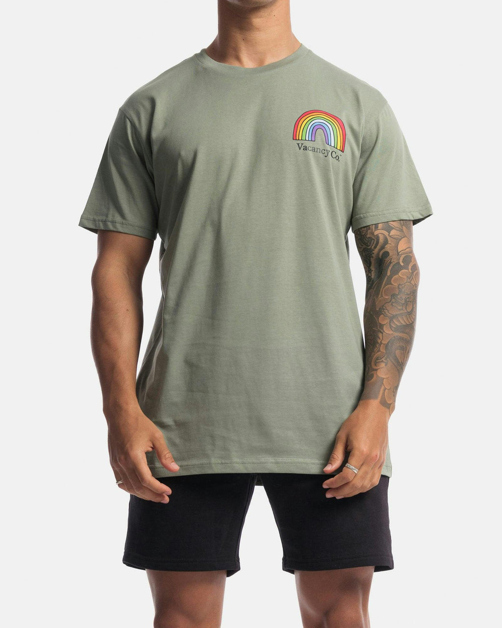 Hand-drawn Rainbow Tee