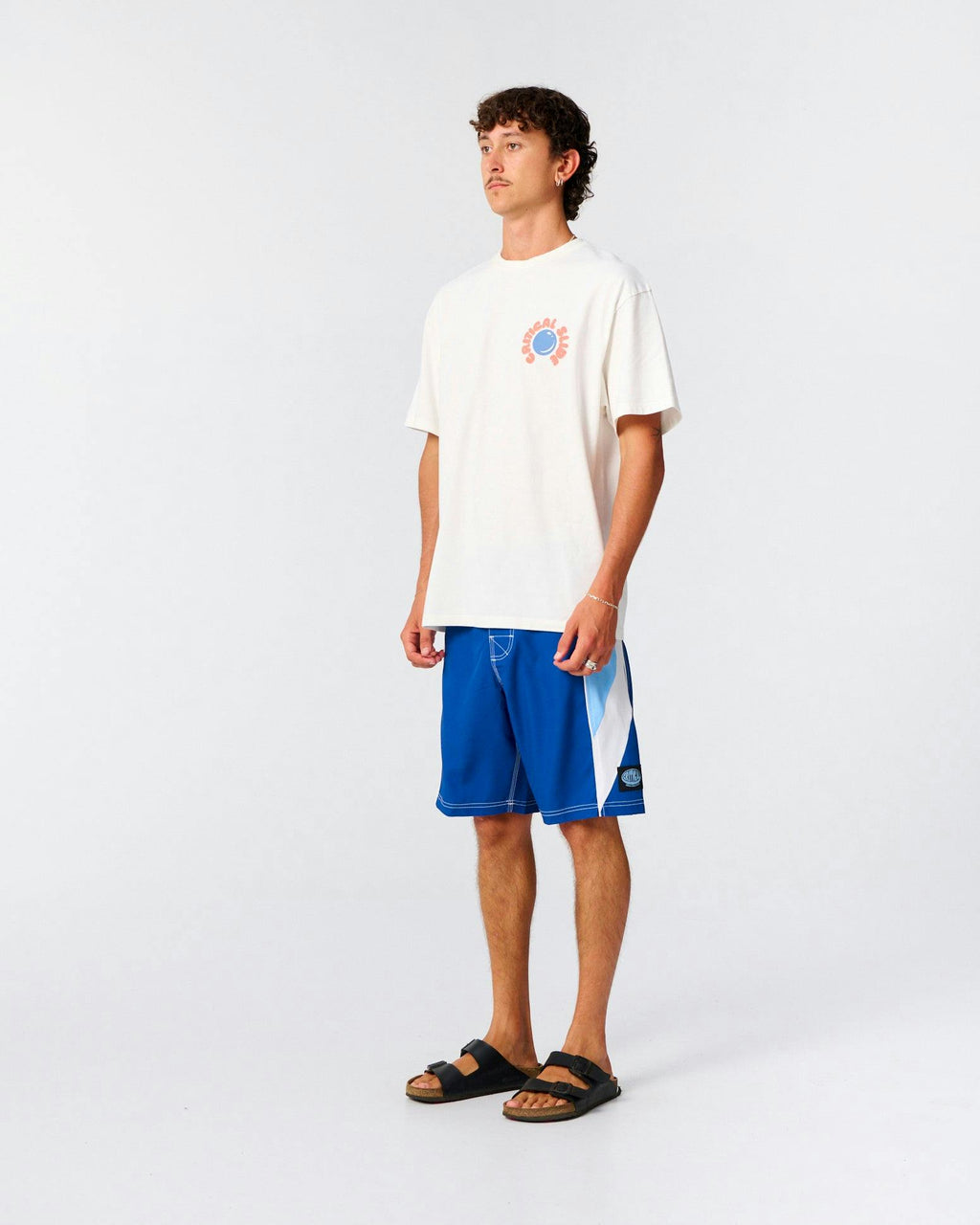 Resin Drop Tee - Vintage White