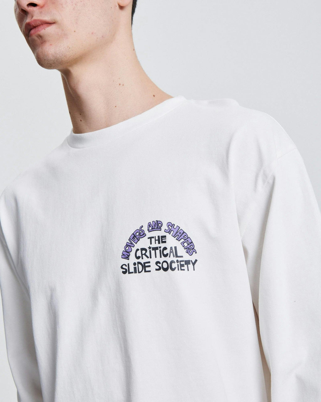 Community Longsleeve Tee - Vintage White